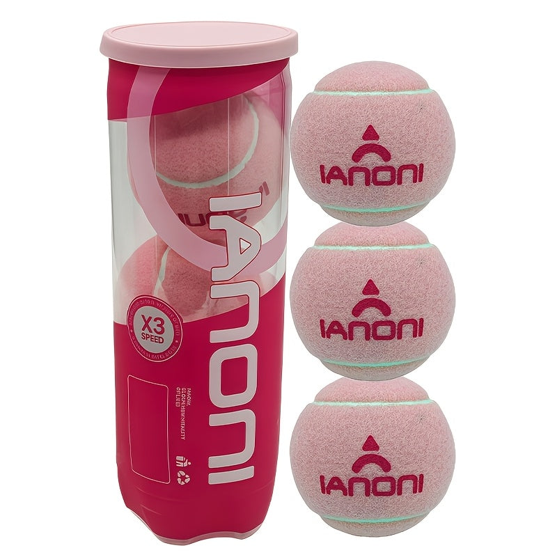 3pcs IANONI Padel Balls Tennis Ball 45% Wool Outdoor Sports Professional Presurizador Pelotas Padel
