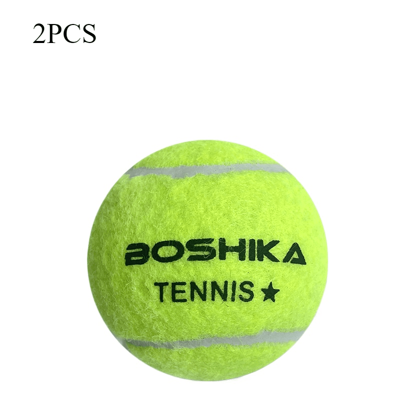 2-Pack High-Elastic And Durable Tennis Balls for Beginners, Suitable for Training, Fitness And Pet Massage, Suitable for Youth Competitions