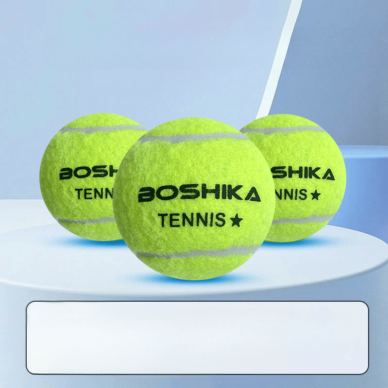 2-Pack High-Elastic And Durable Tennis Balls for Beginners, Suitable for Training, Fitness And Pet Massage, Suitable for Youth Competitions