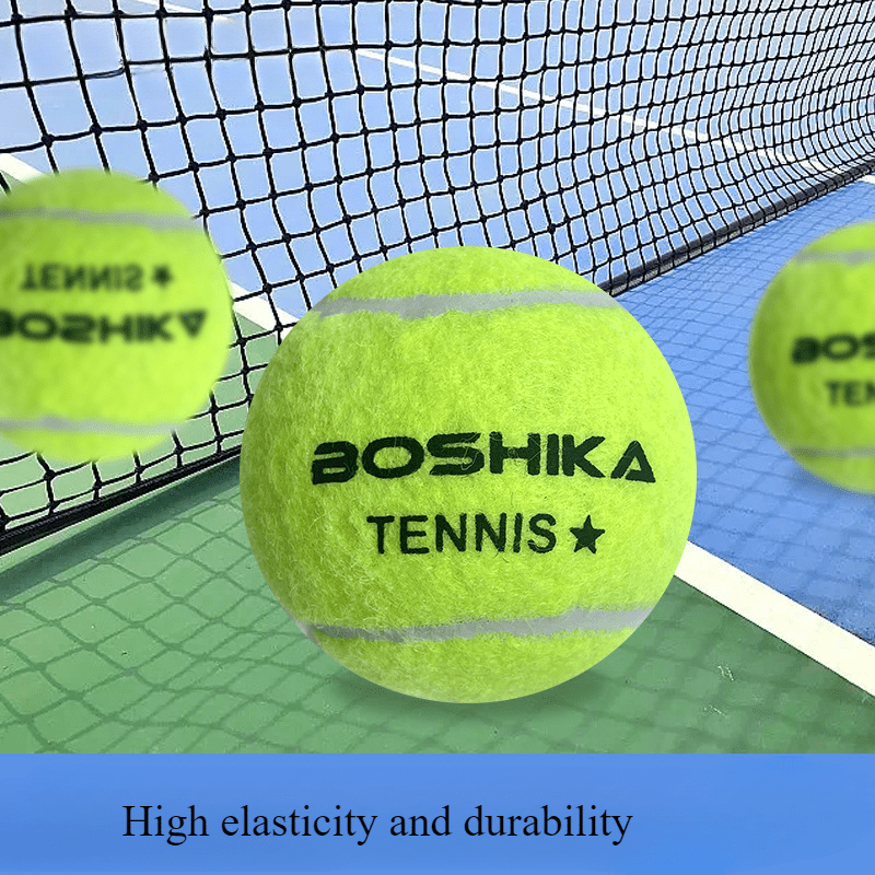 2-Pack High-Elastic And Durable Tennis Balls for Beginners, Suitable for Training, Fitness And Pet Massage, Suitable for Youth Competitions