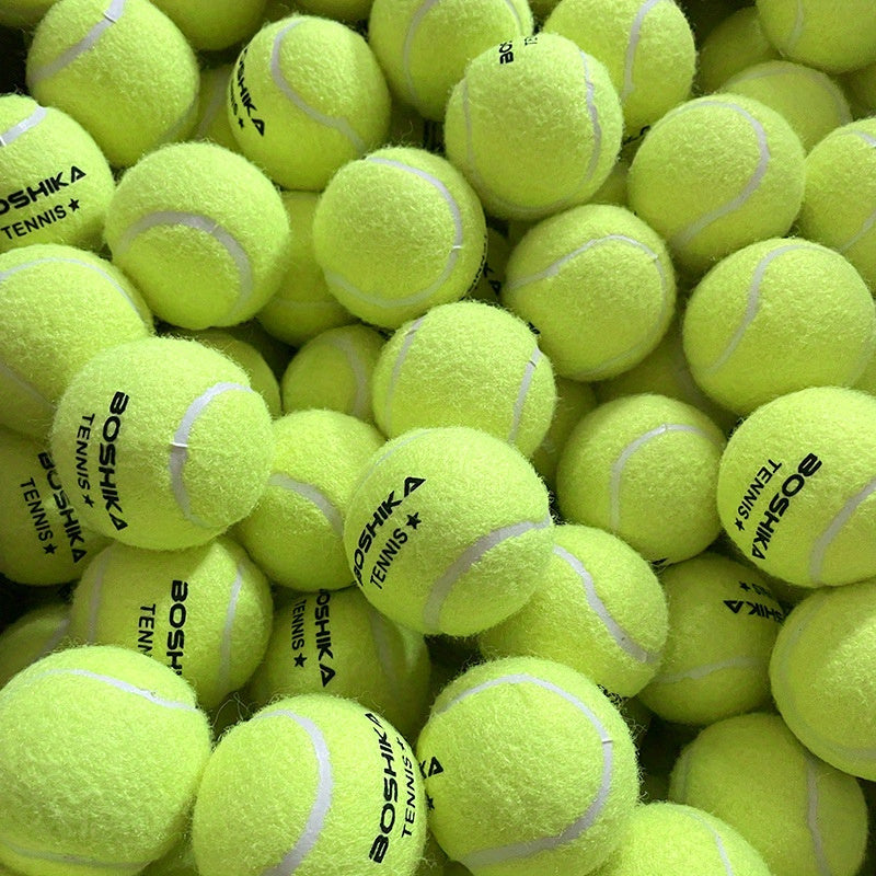 2-Pack High-Elastic And Durable Tennis Balls for Beginners, Suitable for Training, Fitness And Pet Massage, Suitable for Youth Competitions