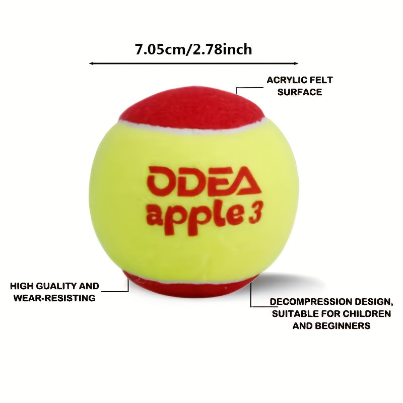 ODEA Tennis Balls 3\u002F10 Pack for Beginners Reduce Stress by 75% Practice And Train Elastic Tennis Balls