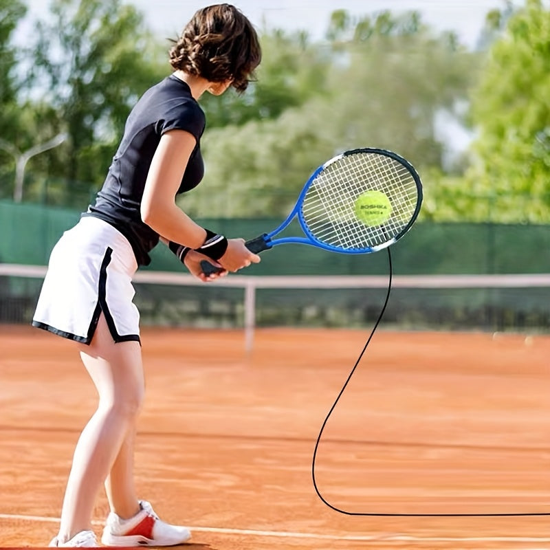 3pcs Tennis Ball with String, High-Elasticity, Durable Training Tennis Balls for Solo Workouts. Train Anytime, Anywhere. No Base Required; Can Be Tied Anywhere for On-the-go Practice. Ideal for Weekend Fitness, Daily Exercise, and Regular Workouts