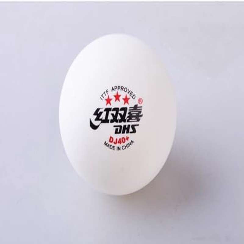 6pcs ABS New Material DJ40 3 - Star Ping Pong Balls, Professional ITTF Approved 40 Table Tennis Balls for WTT Competition, 6 - Pack