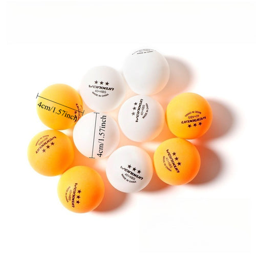 10pcs\u002F30pcs Table Tennis Balls - 3-Star Professional Ping Pong Balls Suitable for Training, Competition, Indoor & Outdoor Use - High Elasticity Durable Balls for Tournaments, Practice,,, Matches