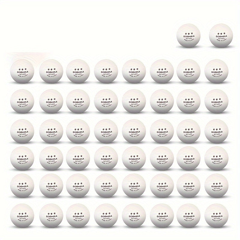 5 Table Tennis Balls, Three-star Table Tennis Balls, Suitable for More Than 50 Kinds of Table Tennis Competitions and Recreational Activities, ABS Material Table Tennis Balls