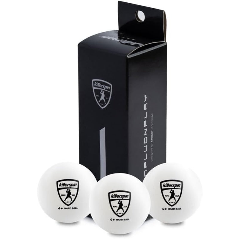 Killerspin 4-Star Ping Pong Balls New Standard ABS Plastic 40mm Table Tennis Balls Competition Balls for Tournament Play ITTF Quality Championship Quality Ping Pong Ball