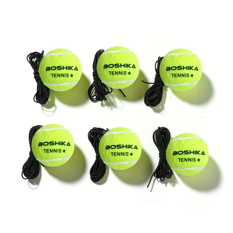 3pcs Tennis Balls with String, High Bounce, Durable, for Single Player Training, Weekend Fitness, Daily Exercise, and Regular Workouts