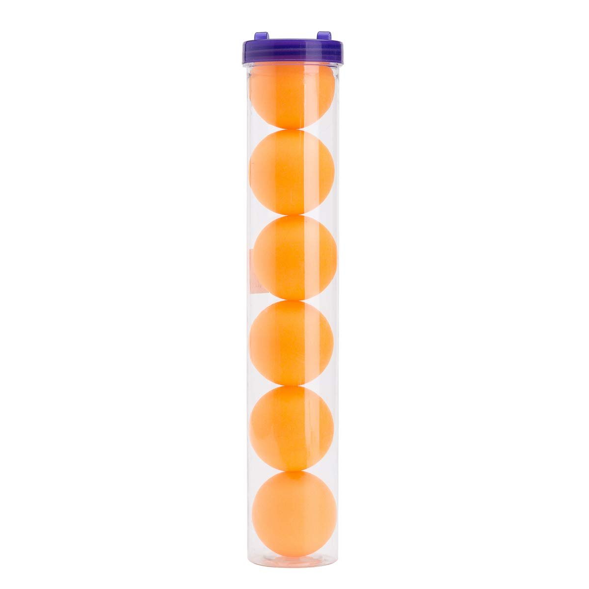 Table Tennis Ping Pong Ball Pack of 6 Balls, 40mm Seamless Design Recreation Table Tennis Equipment, Accessories - Great for Practice and Training