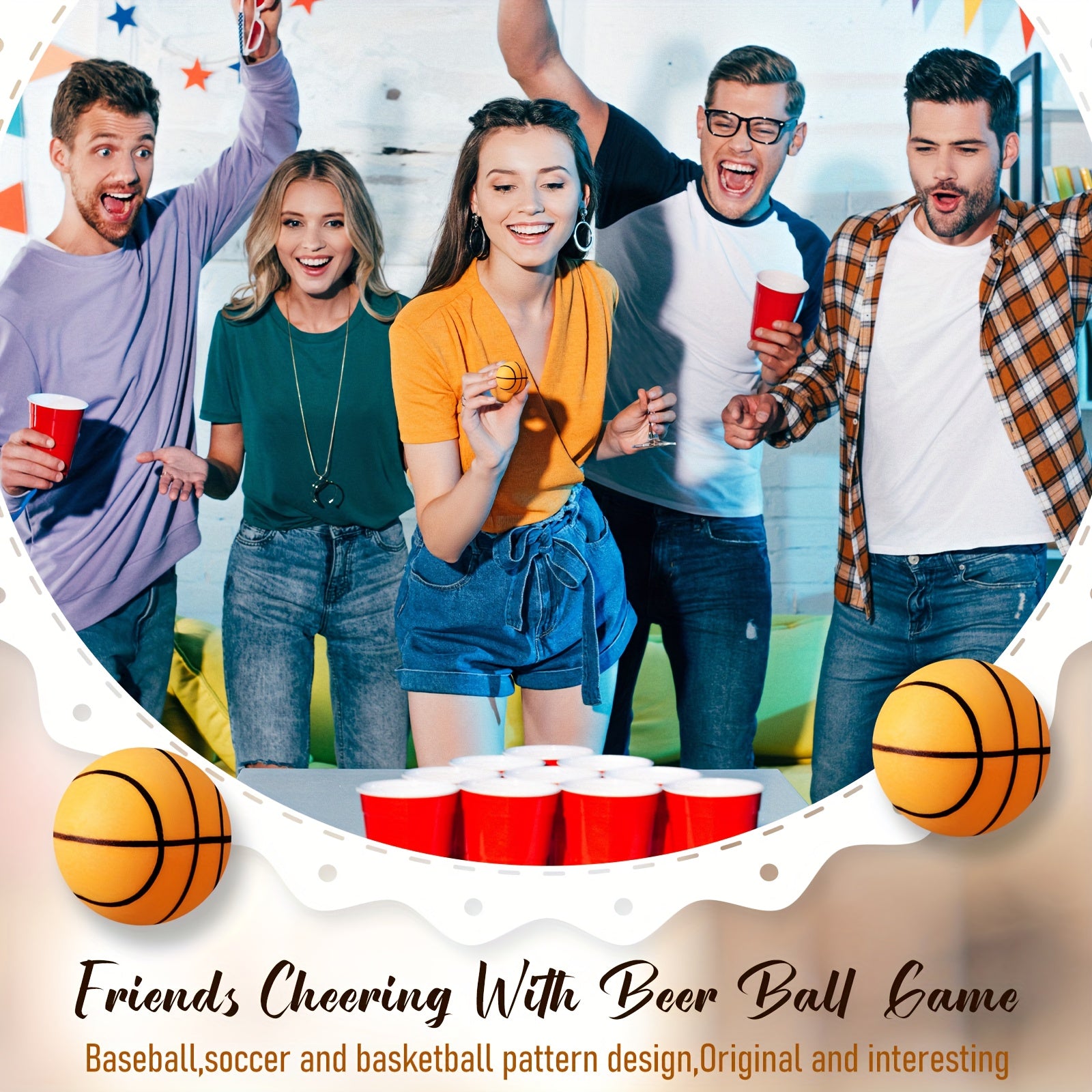36pcs Table Tennis Balls 40mm Sport Theme Indoor Outdoor Games for Party Decoration Crafts Halloween Christmas Gifts, Holiday Crafts, Sporty Design, Playful Decor, Lightweight Material, Durable Plastic, Party Planners, Event Organizers