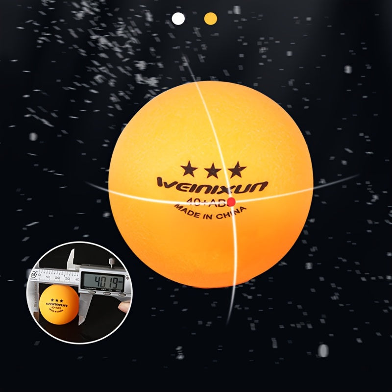 20 Table Tennis Balls, 3-Star Ping Pong Balls, Suitable for More Than 50 Table Tennis Competitions And Recreational Activities, ABS Material Table Tennis Balls, Game Supplies